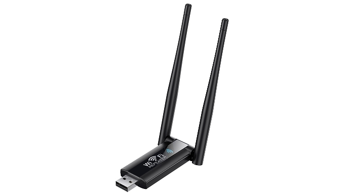 Portable USB Wi-Fi Extender Signal Booster - 300Mbps, 2.4G!