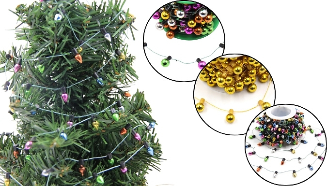 3m Christmas Garland Decorations - 3 Options!