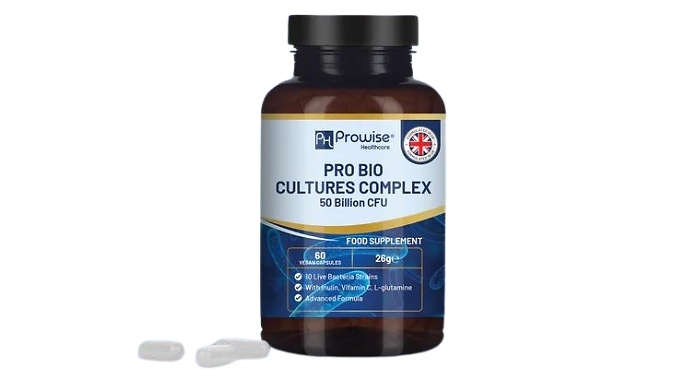 Pro Bio Cultures Complex Probiotics & Prebiotics - 60 Capsules!