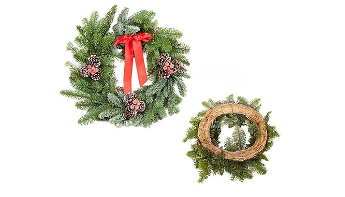 Fresh Christmas Wreath