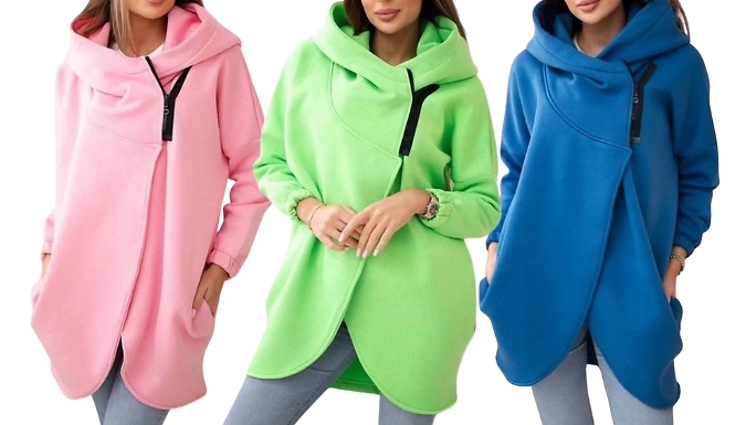 Women's Casual Wrap Jacket - 8 Colours & Sizes