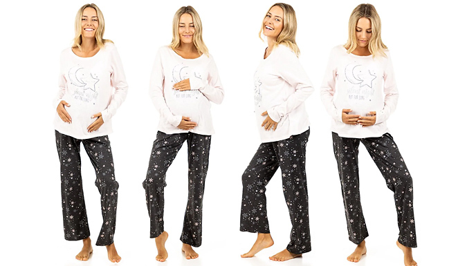 Silent Night Maternity Pyjama Set - 4 Sizes