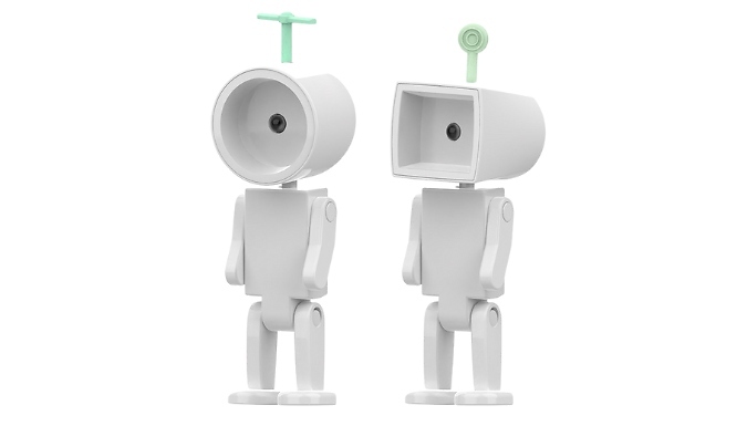 Mini Robot Magnetic Night Light - 2 Designs & 4 Colours