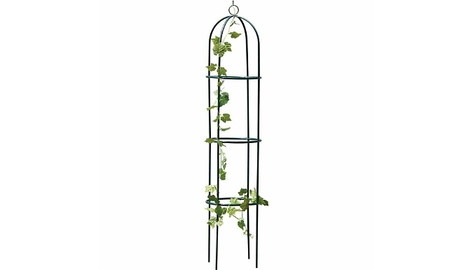 1.9M Steel Garden Obelisk 