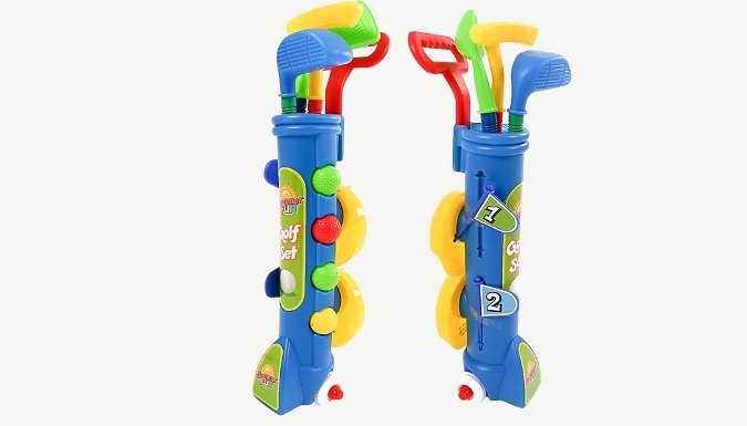 Kid's Toy Golf Cart Set - 2 Options