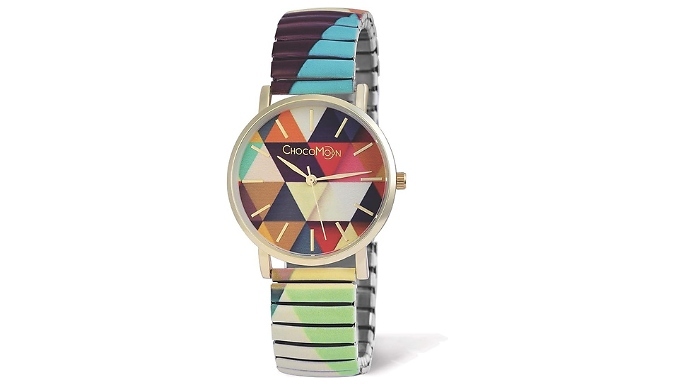 ChocoMoon Geometric Wrist Watch