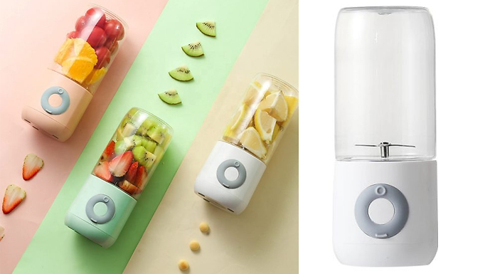 Whooptrading Portable Electric Fruit Juicer - 3 Colours