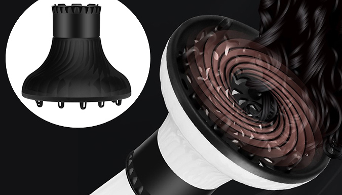 Supertrendinuk Hair Dryer Diffuser For Perms, Waves and Curly Hair - 2 Colours