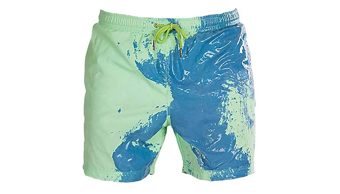 Colour Changing Swimming Shorts – 3 Colours & 4 Sizes Deal Price £9.99