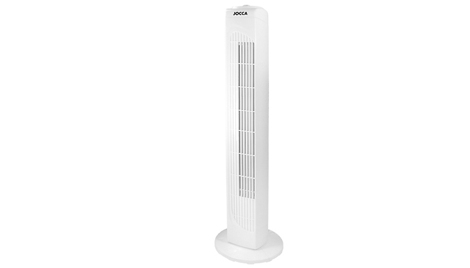 3-Speed UK Plug Tower Fan