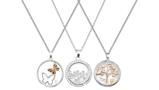 Enchanted Pendant Necklace Gift Sets - Encrusted with Crystals From Swarovski!