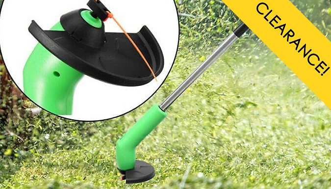 Justgiftdirect Mini Electric Cordless Weed Trimmer