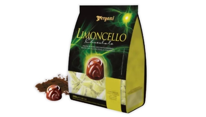 Vergani Dark Chocolates Pralines with Limoncello Cream - 1 or 2 Bags!