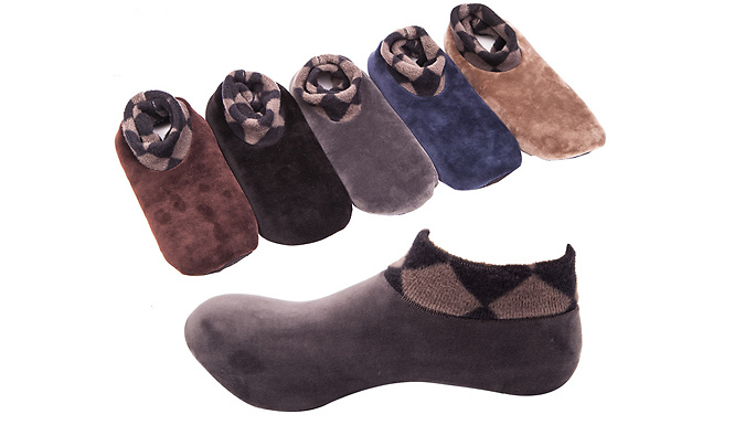 Unisex Thick Winter Warm Slipper Socks - 7 Colours & 2 Styles