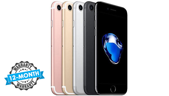 32GB or 128GB Unlocked Apple iPhone 7 - 4 Colours