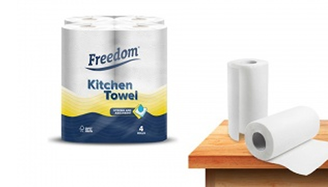 Freedom Bundle - Toilet Roll & 24 Kitchen Rolls - 45 or 90 Rolls