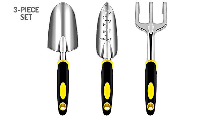 3 or 5 Piece Garden Tool Set