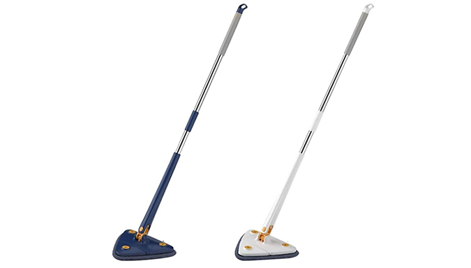 Rotatable Triangular Speed Mop - 2 Colours