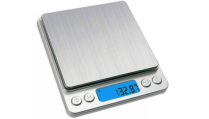 Digital Stainless Steel Kitchen LCD Weighing Scales