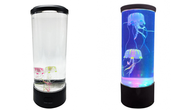 USB Colour-Changing LED Jellyfish Lamp