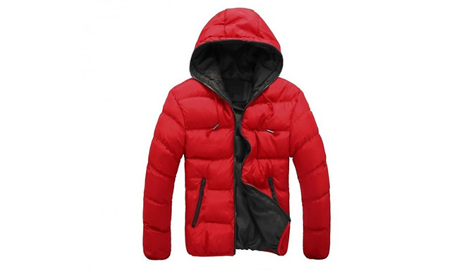 Waterproof Hooded Puffer Coat - 5 Colours & 5 Sizes