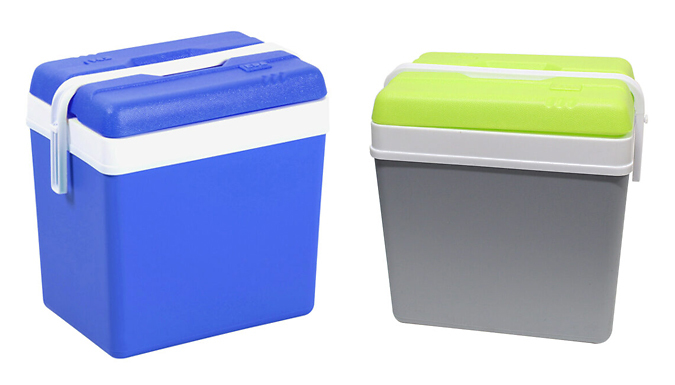 24 Litre Insulated Cool Box - 3 Colours