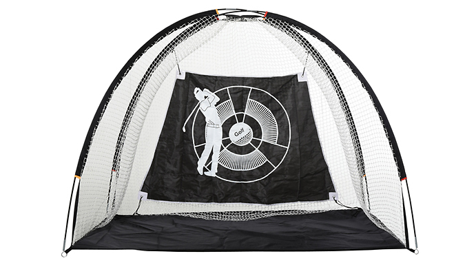 HOMCOM Portable Golf Target Practice Net with Bag