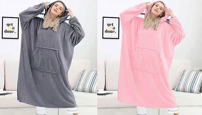 Oversized Wearable Blanket Hoodie - 4 Colours