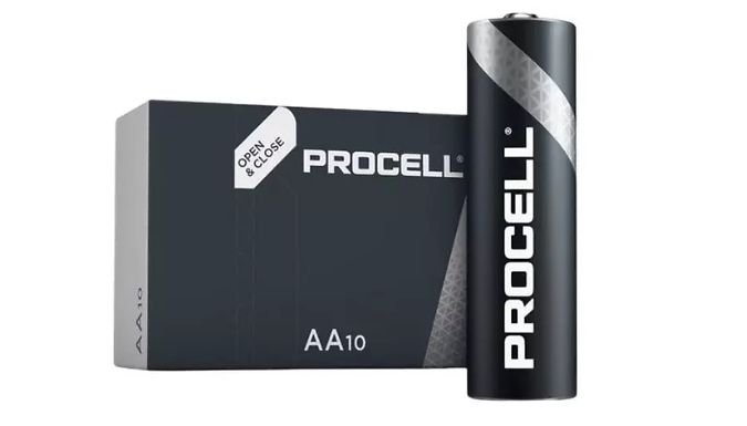 10, 20 or 40-Pack Procell By Duracell Alkaline Batteries 1.5V - 2 Versions