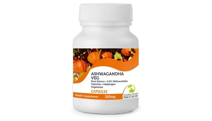 Anxiety & Stress Reduction Ashwagandha Capsules - 8000mg!