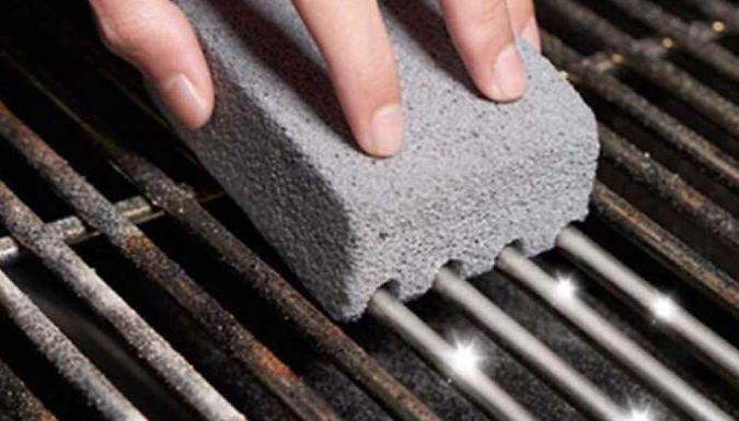 Shop-Story 1-2 Pack Block Grill Pumice Stone