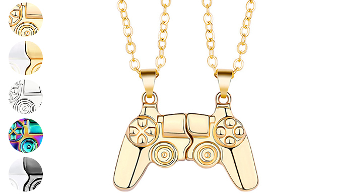 Pollyjoy Magnetic Two Piece Game Controller Necklace - 5 Colours
