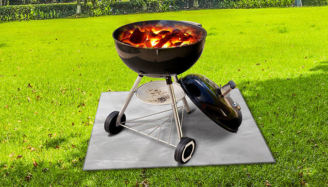 BBQ Fireproof Grill Mat - 3 Sizes