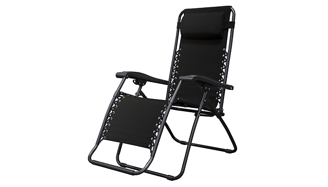 Steel-Frame Zero Gravity Chair - 2 Colours