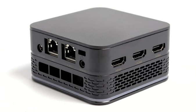 Intel Dual LAN Quad Core Mini PC - Triple Display!