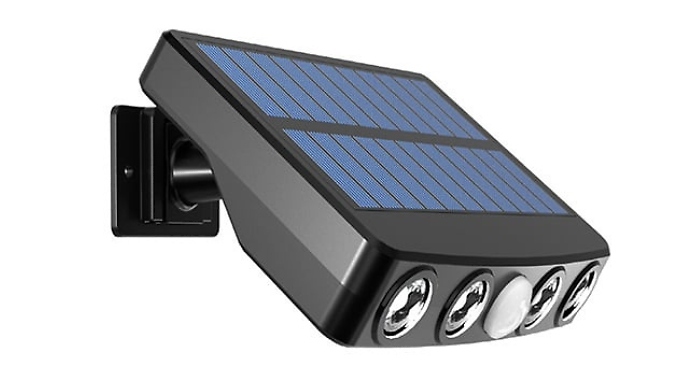 Motion Sensor Solar Security Wall or Stake Light - 3 Colours