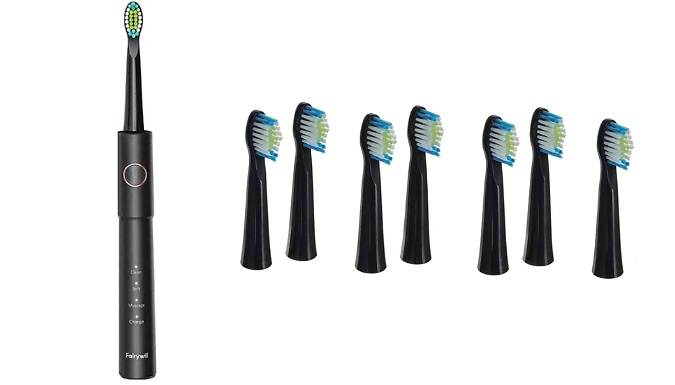 Electric Toothbrush with Eight Heads