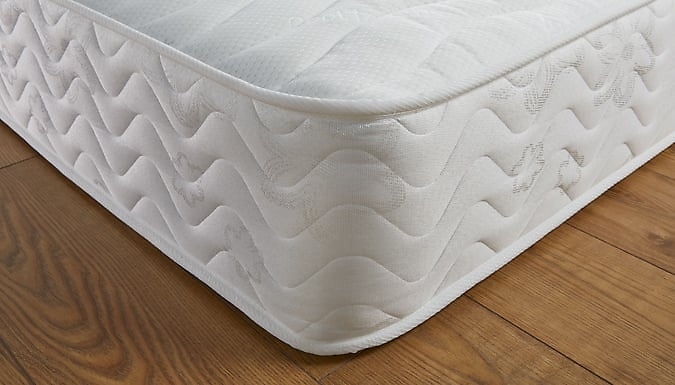 Quilted Memory Foam Sprung Mattress - 6 Sizes