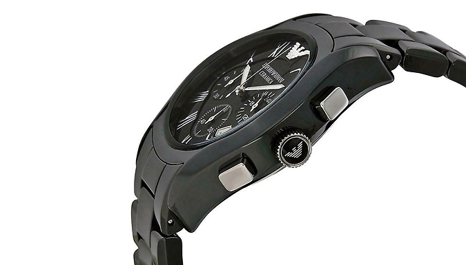 Emporio Armani AR1400 Ceramica Gunmetal Watch