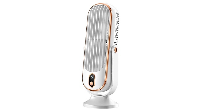 Mini Standing Adjustable Desktop Fan - 4 Colours from Go Groopie IE
