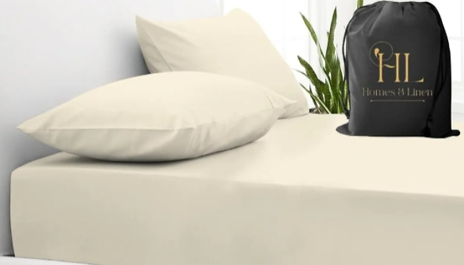 40cm Extra-Deep Polycotton Fitted Sheet - 4 Sizes, 10 Colours!