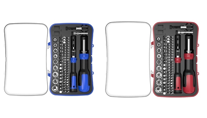 Magnetic Ratcheting Wrench & Electronics Precision Screwdriver Set - 2 Options