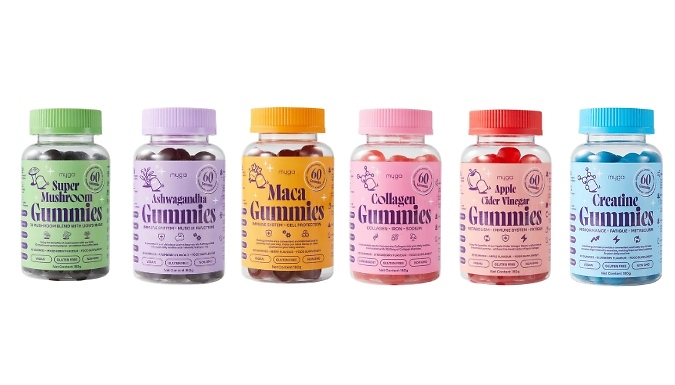 Myga Health-Boosting Gummies Collection - 6 Options