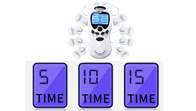 8 Mode Electronic Body Muscle Stimulating Massager - 2 Options