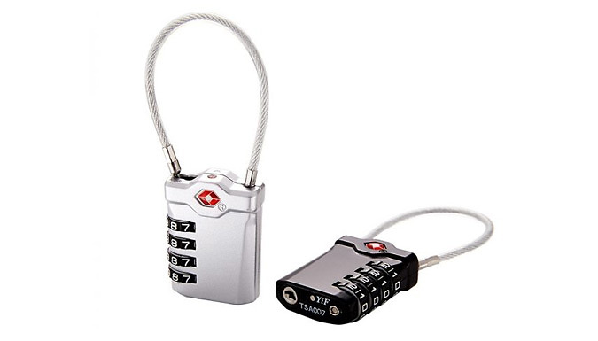 1 or 2 Suitcase Combination Locks - 2 Colours