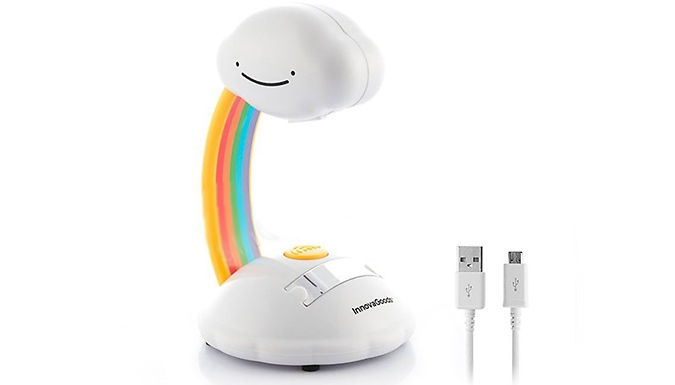 Kids' Cloud Rainbow LED Night-Time Projector