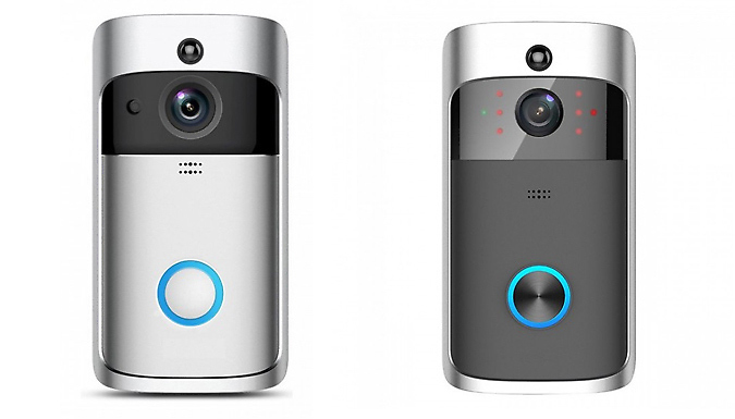 3in1 Wi-Fi Video Doorbell With Optional 3GB SD Card - 2 Colours from GoGroopie
