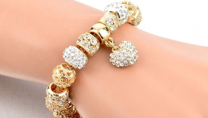 Gold & Silver Coloured Charm Bracelet