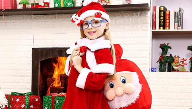 Baby santa best sale claus outfit