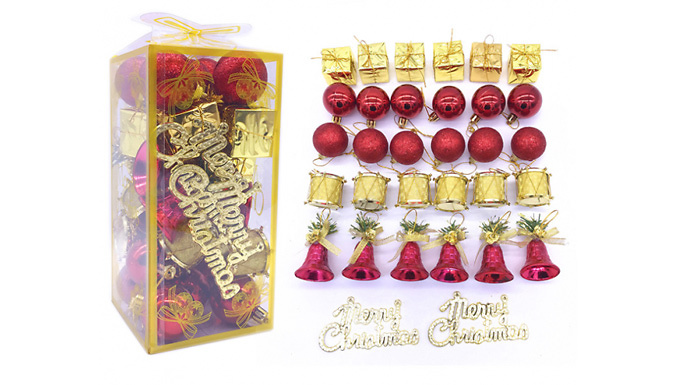 32-Piece Christmas Decoration Gift Box - 2 Colours